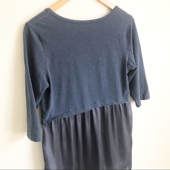 SOFT SURROUNDINGS Blue Tunic Style Blouse Sz M - Picture 5 of 8
